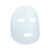 Masque facial matériel bleu loycell fibre respectueux de la peau soin du visage hydratant sec masque facial feuille