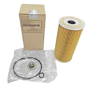 Derniers produits filtre à huile de voiture de pièces d'origine de moteur filtre OEM 26320-2F100 263202F100 pour kia Hyundai