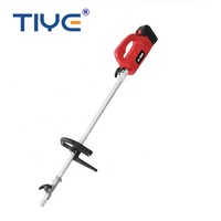 TIYE débroussailleuse électrique 18V, batterie au Lithium, Machine de coupe-brosse, coupe-herbe, taille-haie sans fil à main