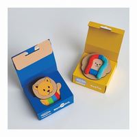 Vente en gros Truffes Fenêtre cadeau Boîte de chocolat avec diviseur de papier en aluminium Mini thé boîtes d'emballage en métal
