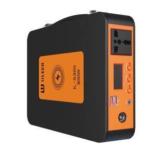 Station d'alimentation portable à grande capacité 300W 256WH à chargement solaire pour camping et extérieur, prix coût usine - Product Image 1