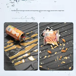 Tapis de sol de luxe pour voiture BYD Qin PLUS DMi Destroyer 05 2023, <span class=keywords><strong>TPE</strong></span>, sans logo imprimé, usine de traitement sur mesure du Guangdong - Product Image 4