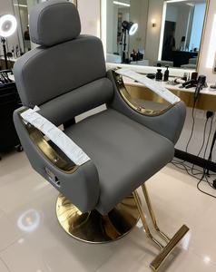 Sillón de Barbería de Alta Gama con Giro de 360 Grados y Control de Altura - Product Image 3