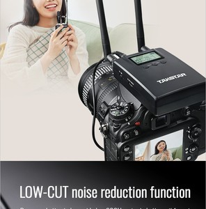 Micrófono inalámbrico profesional TAKSTAR para cámara Podcast grabación micrófono condensador inalámbrico para uso móvil - Product Image 4