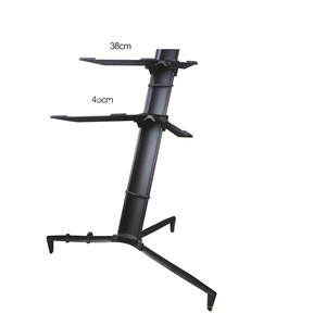 KOOL SOUND 1,2 M Aluminio Negro Avión Teclado Soporte de instrumentos musicales de moda Hecho en China en venta - Product Image 2