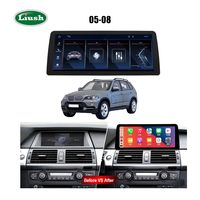 GPS 12,3 pouces Écran tactile Liush Carplay Navigation Multimédia pour BMW X5 X6 E70 E71 2005-2008 Autoradio Système Linux Vente chaude
