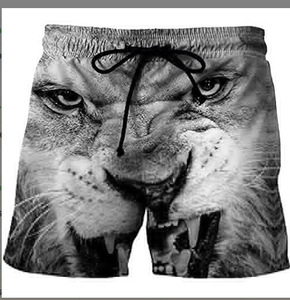 Estivo nuovo stile europeo e americano modello di fumo costume da bagno da <span class=keywords><strong>uomo</strong></span> pantaloni larghi da surf da spiaggia - Product Image 6