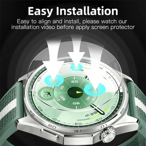 Verre trempé pour <span class=keywords><strong>smartwatch</strong></span> Huawei Watch GT <span class=keywords><strong>6</strong></span> Pro, protection d'écran GT6 GT5 GT4 HD Runner 2 Ultimate Film - Product Image 3