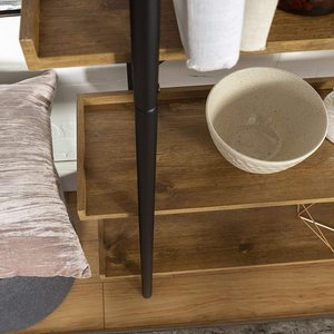 <span class=keywords><strong>Étagère</strong></span>s murales en bois de style antique en <span class=keywords><strong>fer</strong></span> <span class=keywords><strong>forgé</strong></span>, petites bibliothèques suspendues, <span class=keywords><strong>étagère</strong></span>s de bibliothèque - Product Image 5