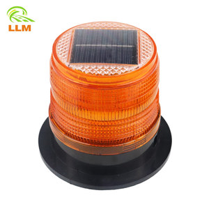 Hot bán tín hiệu năng lượng mặt trời đèn cảnh báo an toàn giao thông hổ phách ánh sáng nhấp nháy cho xe khẩn cấp năng lượng mặt trời cảnh báo đèn hiệu ánh sáng - Product Image 5