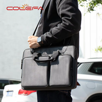 Sac pour ordinateur portable Colefa neuf, antivol, 14 pouces, pour le travail, le bureau, sac pour ordinateur portable 15-16 pouces, sac bandoulière pour ordinateur portable