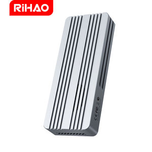 Rihao <span class=keywords><strong>Thunderbolt</strong></span> 5 Boîtier <span class=keywords><strong>SSD</strong></span> 80Gbps Compatible <span class=keywords><strong>Thunderbolt</strong></span> 5/<span class=keywords><strong>4</strong></span>/3/USB4 Solid State Drive Box Externe Mac - Product Image 1