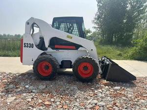 Famous Brand S330 Skid Steer Loader High Performance Compact Heavy Duty Construction Machine 1497kg Rated <b>Load</b> 63.4kW Power - Product Image 5