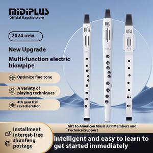 Midiplus Wind 2 Tube de soufflage numérique Vieil homme <span class=keywords><strong>D</strong></span>ébutant Marque domestique Instrument de musique Saxophone en soie Instrument à vent électronique - Product Image 3