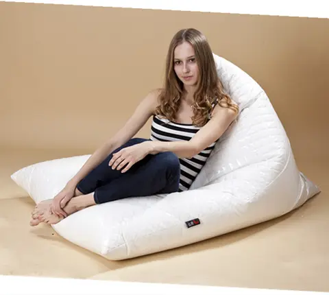 Oxford fabric triangle indoor gaming bean bag sac beanbag sofa chair cover