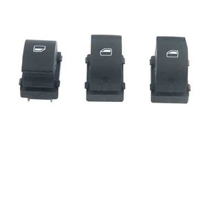 สวิตช์กระจกมองหลังออดี้ A4 B7 8ED 959 855 8E0 959 855 สีดำ 3 ชิ้นอะไหล่ทดแทนภายใน - Product Image 1