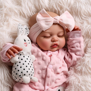 <span class=keywords><strong>Poupée</strong></span> Reborn Babeside <span class=keywords><strong>Nancy</strong></span> de 17" Endormie, Petite Fille Nouveau-Née, Guérison du Cœur - Product Image 4
