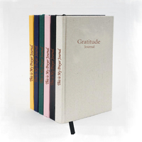 A5 A4 B5 Non daté Dot Lined Grid Square School College Use Gratitude Custom Debossed Logo Notebook Journal Diary Planner