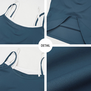 Женский облегающий жилет с круглым вырезом - Product Image 6