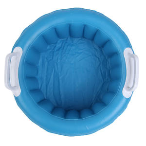 อ่างแช่เท้าแบบเป่าลม ขนาด 30 ซม. ทรงกลม สำหรับใช้ในบ้าน ดูแลเท้า นวดผ่อนคลาย สปา - Product Image 5