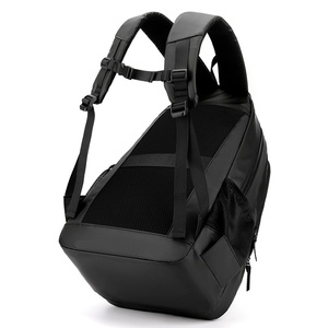 Light Luxury Men's Large-Capacity <b>Backpack</b> High-End Waterproof Polyester/Nylon Student Burden-Reducing Laptop Durable Zipper - Product Image 4
