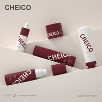 Emballage cosmétique en PET, bouteille en plastique à paroi épaisse de 100 ml pour essence liquide, flacon compte-gouttes de 50 ml, tube souple de 120 ml pour le visage