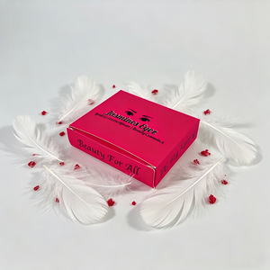 Cajas con Logotipo Personalizado al por Mayor, Empaque Cosmético Multicolor para Pestañas, Cajas <span class=keywords><strong>de</strong></span> Belleza Rosadas Personalizadas - Product Image 2