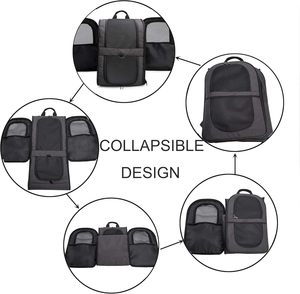 Free sample <b>Cat</b> Dog Pet <b>Carrier</b> for Medium to <b>Large</b> <b>Cats</b> (20+ lbs) and Small Dogs -Top Loading, Portable & Collapsible <b>Cat</b> - Product Image 6