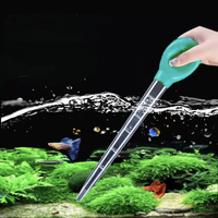 Aquarium-Reinigungszubehör: Umweltfreundliche Kunststoff-Handsauger, Wassersaugrohr, Fischbecken-Pipetten, Siphon-Beutel