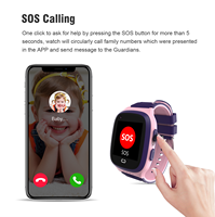 Montre connectée pour enfants 4G SOS IP67 étanche, écran carré IPS, GPS, appel vidéo, caméra, application Setracker, jeu, horloge LT31