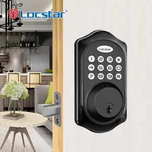 Locstar Tuya Smart Lock Automat Cerradura Digital Para Puerta Keypad Door Lock