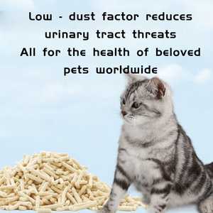 Atacado Eco-Friendly Tofu Cat Litter Disponível em Sabor Original Perfumado e Sabor De Chá Verde Feito De Soja