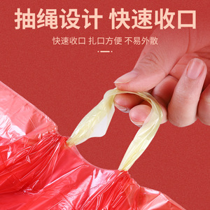 Bolsas de basura con cordón de cierre con diseño de caballo de Año Nuevo, gruesas y portátiles, para el hogar, cocina, baño, dormitorio - Product Image 4