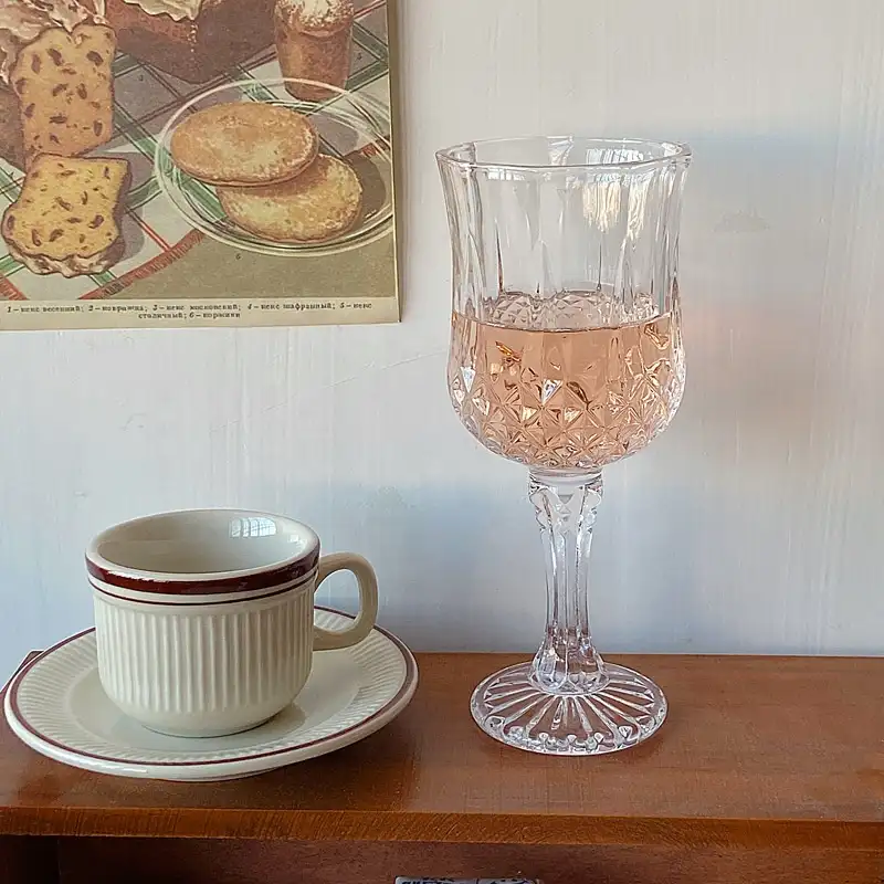 Bicchiere da vino in stile europeo per uso domestico bicchiere da vino rosso bicchiere da whisky bicchiere da vino estero tazza da Champagne
