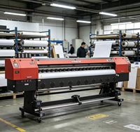 Impresora de Gran Formato SIGNSTAR de 3.2m con 2 Cabezales Epson I3200, Impresora Digital de Inyección de Tinta de Alta Velocidad con Tinta Eco Solvente