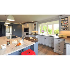 Vermont intero casa prezzo di fabbrica su misura classico blu in legno modulare armadi da cucina Set Design armadio da cucina <span class=keywords><strong>vendita</strong></span> - Product Image 1