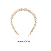 Femmes élégantes perles Ligas Para El Cabello Sweet Hair Bundle Lady Hair Hoops Fashion Girl Hair Accessories Headband