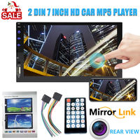 Autoradio Android 12 7023, écran tactile 7 pouces, navigation GPS/Wifi/Tf/Carplay, lecteur multimédia pour voiture