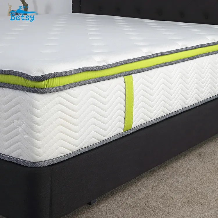 Новый современный дизайн гель пены памяти латексный пружинный матрас кровати King Size кроватью матрасы в коробке