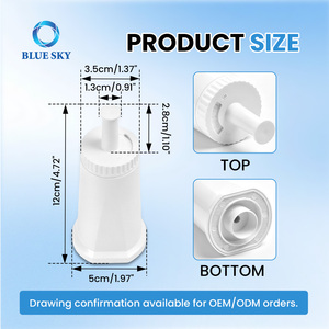 Filtre à eau pour machine à expresso compatible avec Brevilles Barista Touch BES880, Barista Pro BES878, <span class=keywords><strong>Oracle</strong></span> Touch BES990, <span class=keywords><strong>Oracle</strong></span> BES980 - Product Image 2