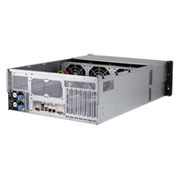 ODM Offre Spéciale M465-24 4U Hot-swap 24 baies châssis de serveur énorme mallette de rangement 12Gb Mini-sas fond de panier 7 fentes d'extension pleine hauteur