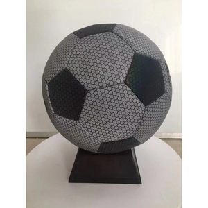 होलोग्राफिक चिंतनशील चमक में अंधेरे फुटबॉल की गेंद फुटबॉल - Product Image 3