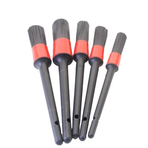 <span class=keywords><strong>Nuova</strong></span> spazzola per pulizia con pennelli per la pulizia della pelliccia per auto con pulizia interna per pneumatici da Crack 5 pz - Product Image 3
