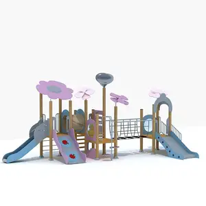 防倍增专用板塑料滑梯游乐园娱乐户外学前冒险儿童游乐场