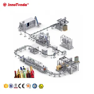 fully automatic edible oil filling line pet oil filling machine china