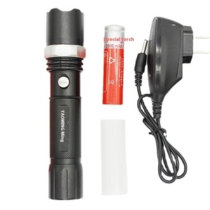 Les fabricants fournissent une lampe de poche zoom rechargeable en alliage d'aluminium pour la maison, le camping et l'équitation. - Product Image 3