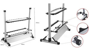 Light Weight Aluminum12 Holes 24 Holes Fishing Display Support Storage Stand Fishing <strong>Rod</strong> Racks Metal Fishing <strong>Rod</strong> <strong>Holder</strong> - Product Image 4