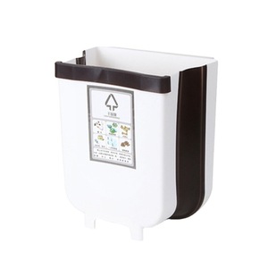 Bathroom Garbage Can Wall Wall Mounted Waste Bin Food Waste Compost Bin Kitchen Plastic Hanging Trash Can
