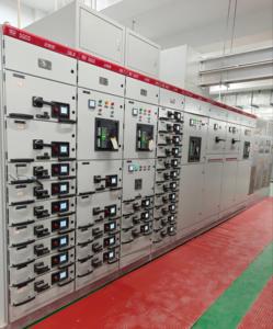 MV & HV Đồng hồ điện tủ phân phối điện cung cấp bảng điều khiển tổng đài chính 3 bảng chuyển đổi thép - Product Image 3