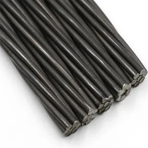 12.7mm astm a 416 /a 416-10 prestressed concrete 7 wire strand